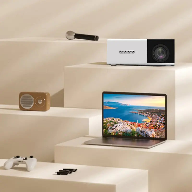 YG300 Mini Smart LED Projector for Home & Kids
